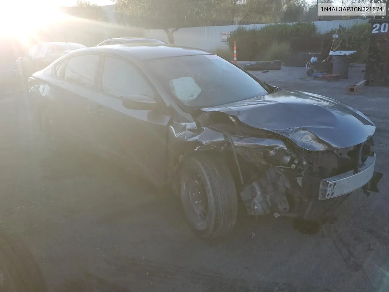 2016 Nissan Altima 2.5 VIN: 1N4AL3AP3GN321574 Lot: 63349205