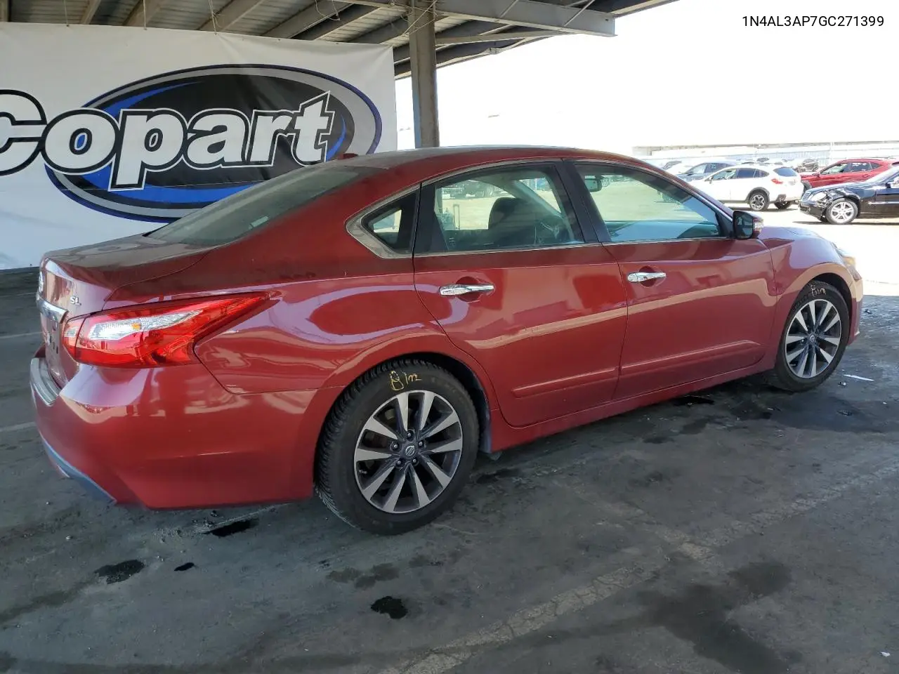 2016 Nissan Altima 2.5 VIN: 1N4AL3AP7GC271399 Lot: 63351905