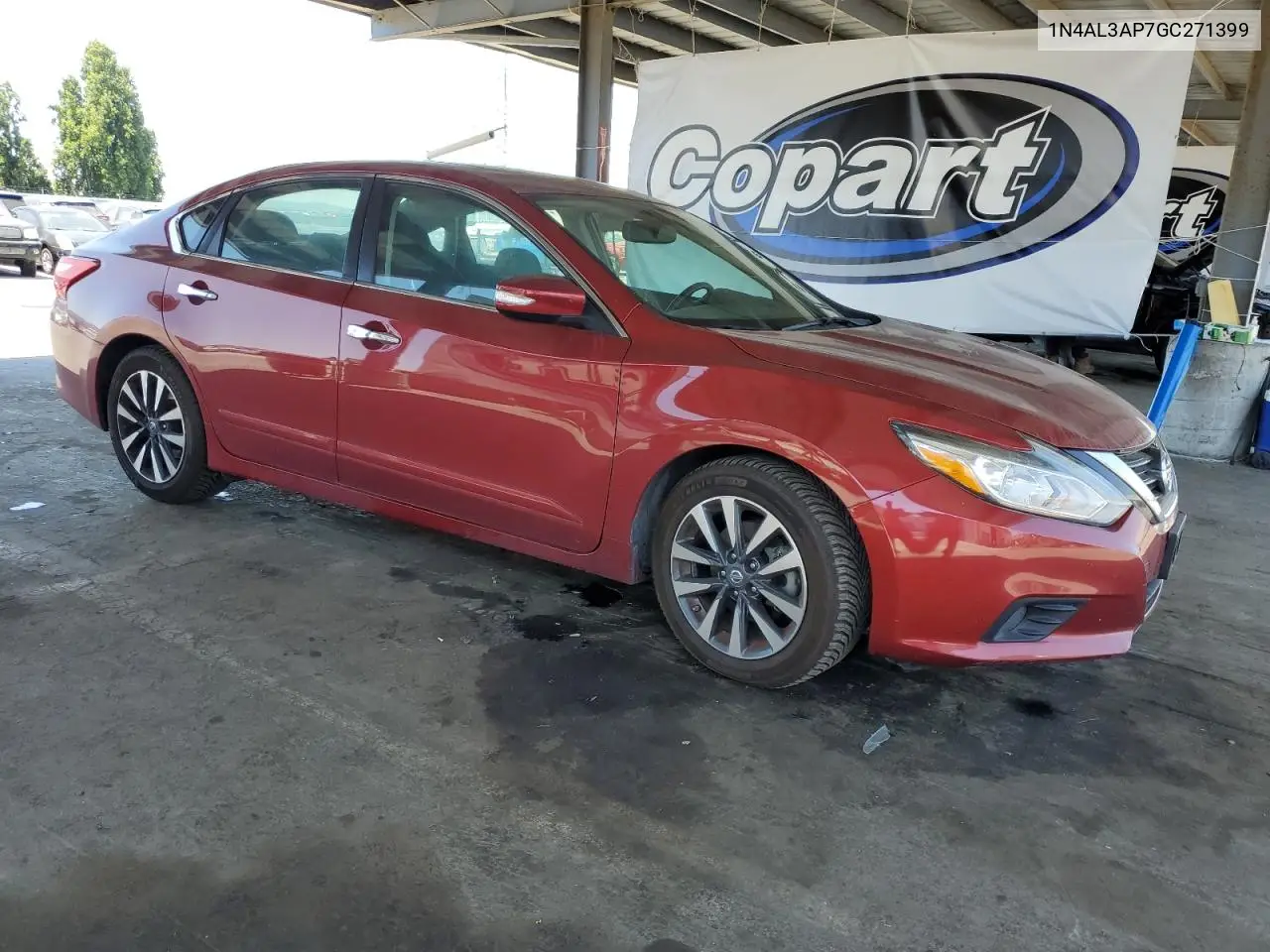 2016 Nissan Altima 2.5 VIN: 1N4AL3AP7GC271399 Lot: 63351905