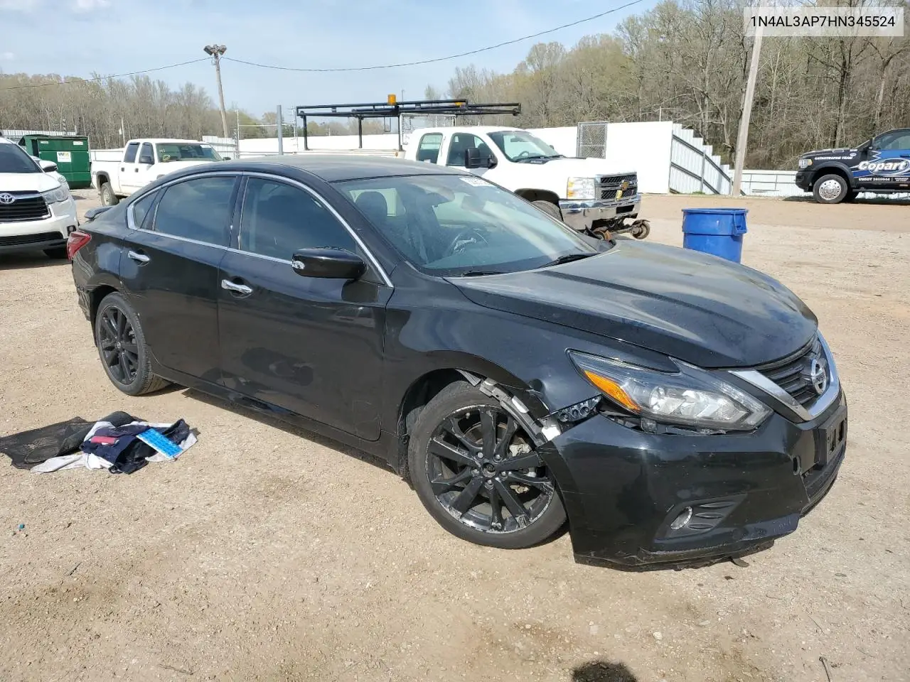 2017 Nissan Altima 2.5 VIN: 1N4AL3AP7HN345524 Lot: 50907525