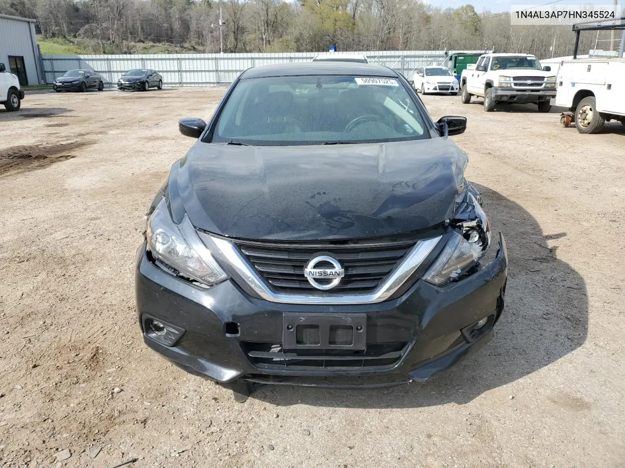 2017 Nissan Altima 2.5 VIN: 1N4AL3AP7HN345524 Lot: 50907525