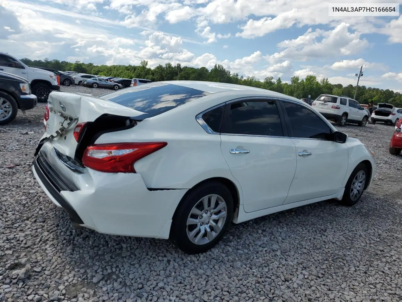 2017 Nissan Altima 2.5 VIN: 1N4AL3AP7HC166654 Lot: 56684345