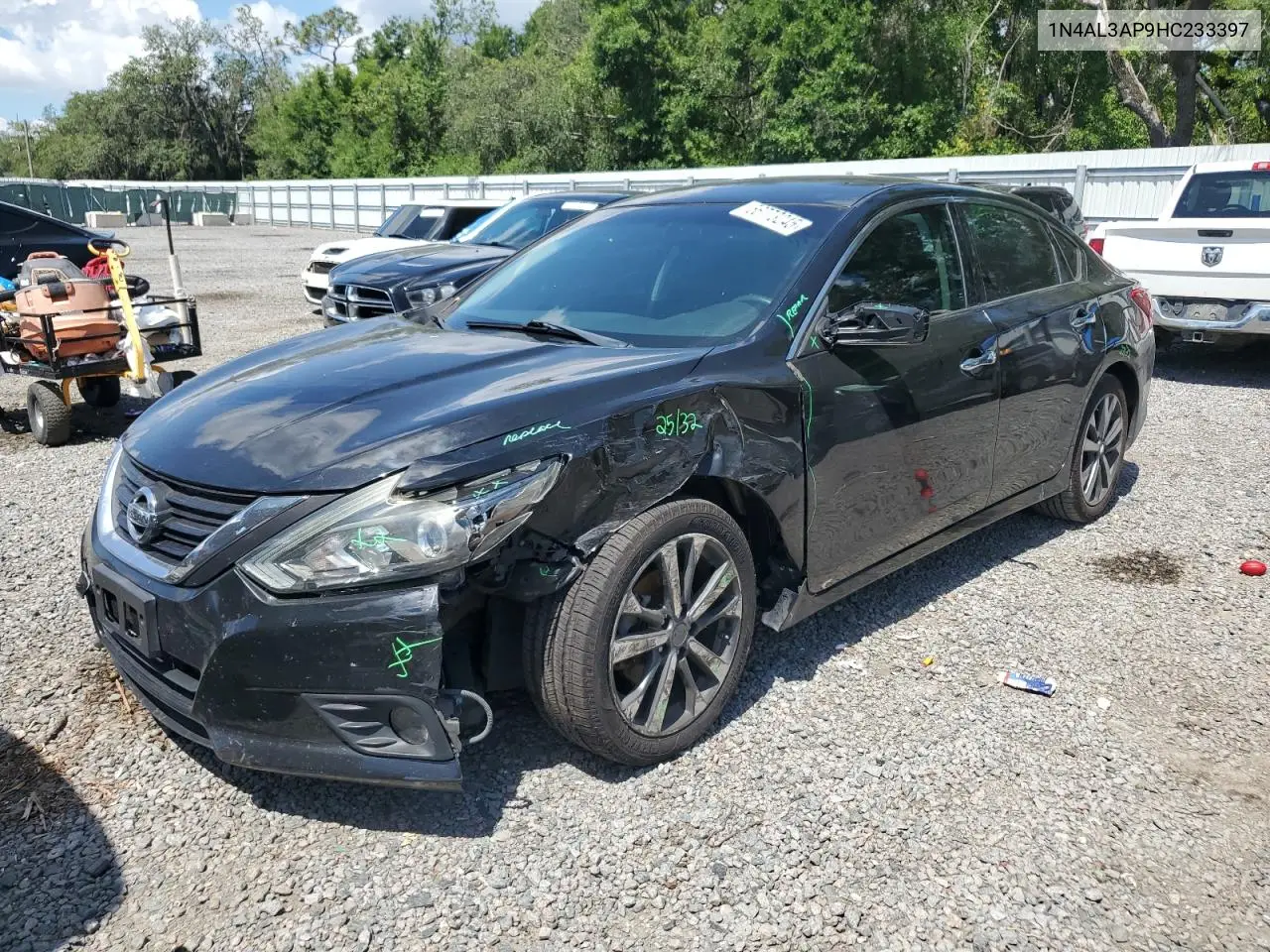 2017 Nissan Altima 2.5 VIN: 1N4AL3AP9HC233397 Lot: 56773245