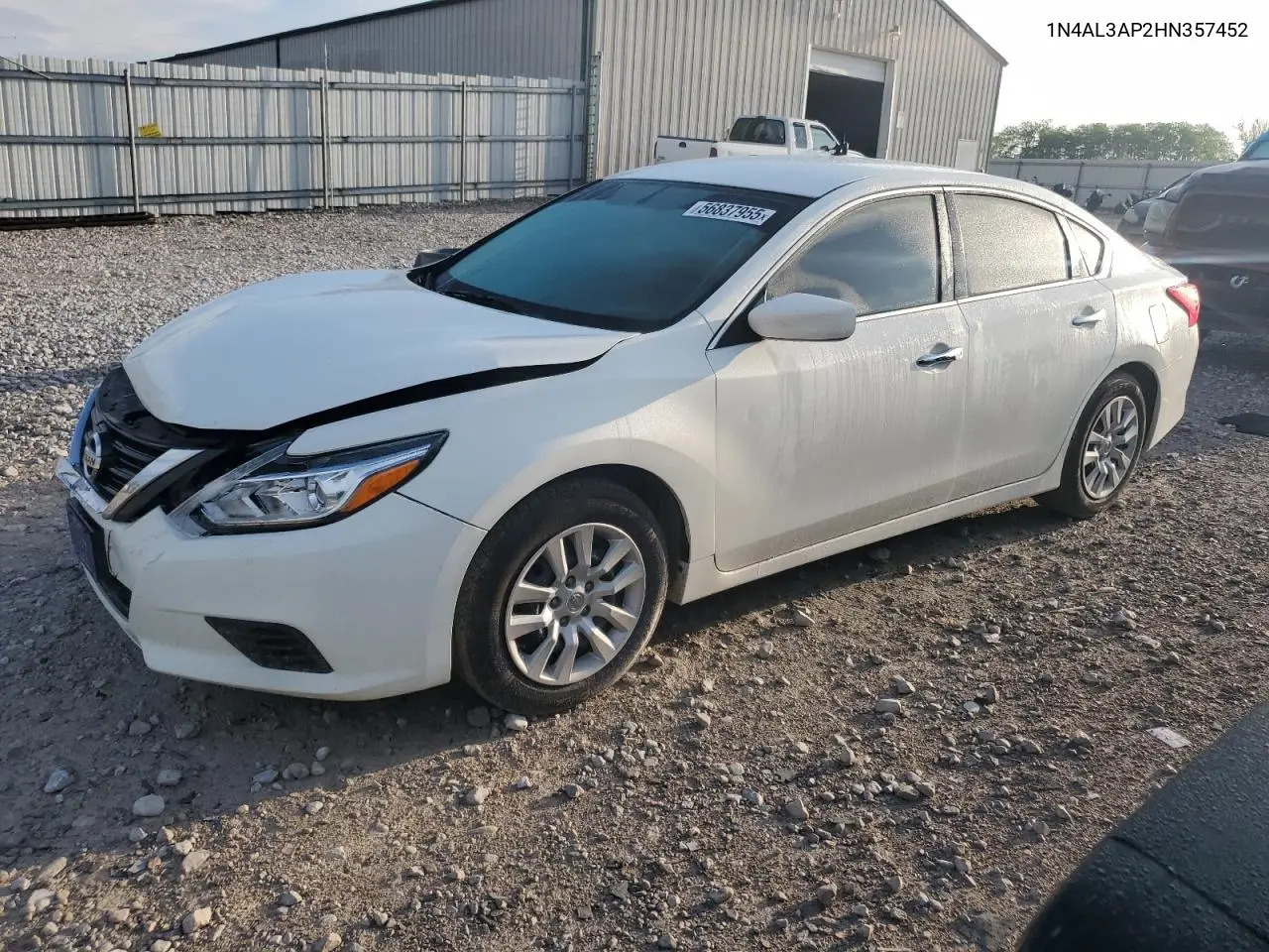 2017 Nissan Altima 2.5 VIN: 1N4AL3AP2HN357452 Lot: 56837955