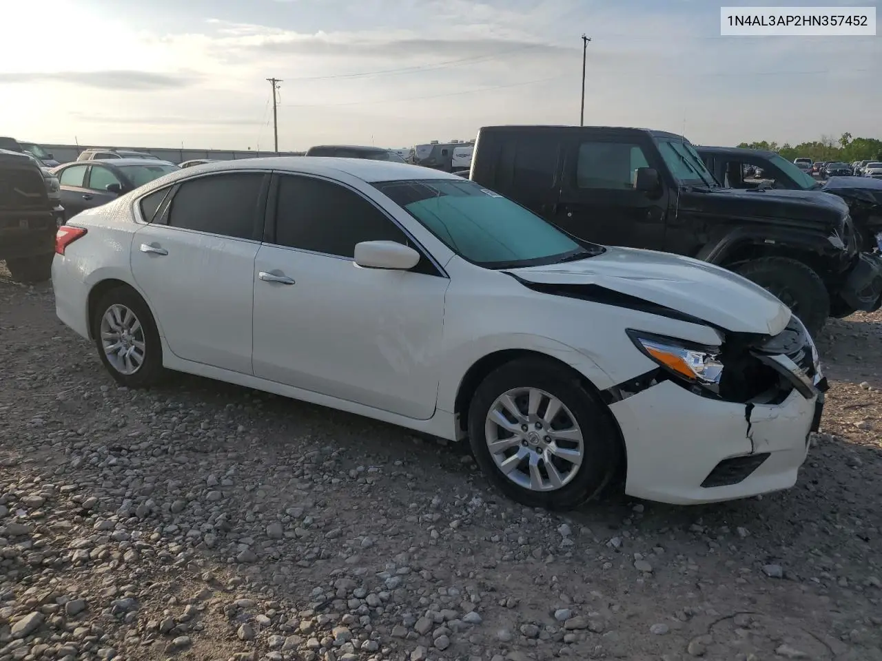 2017 Nissan Altima 2.5 VIN: 1N4AL3AP2HN357452 Lot: 56837955