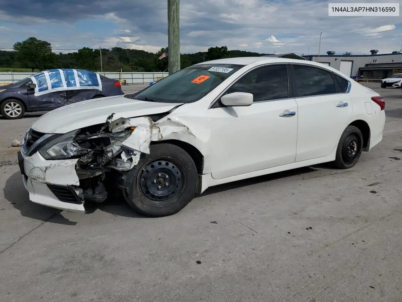 2017 Nissan Altima 2.5 VIN: 1N4AL3AP7HN316590 Lot: 57037185