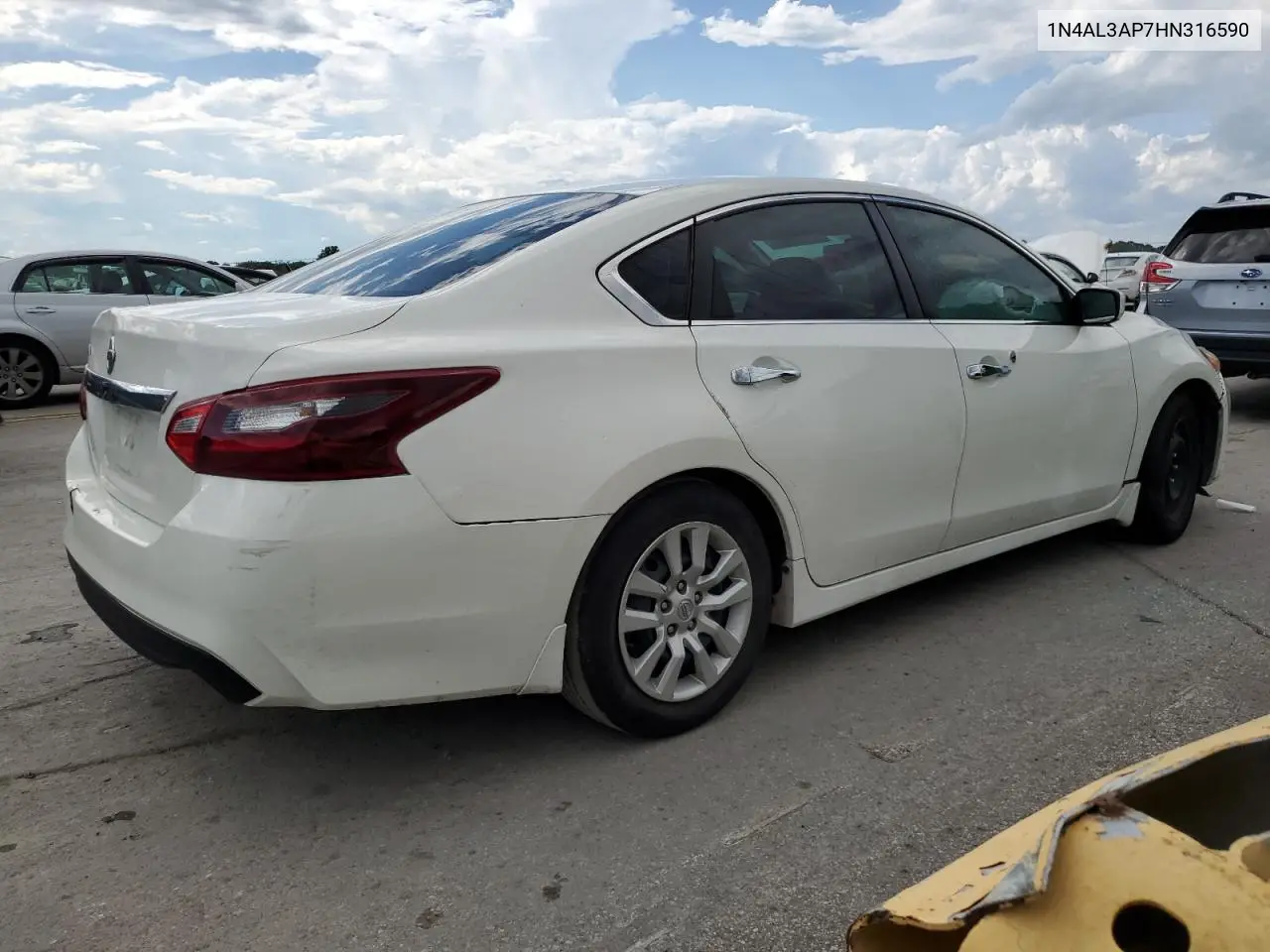 2017 Nissan Altima 2.5 VIN: 1N4AL3AP7HN316590 Lot: 57037185