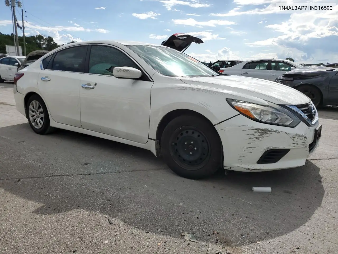 2017 Nissan Altima 2.5 VIN: 1N4AL3AP7HN316590 Lot: 57037185