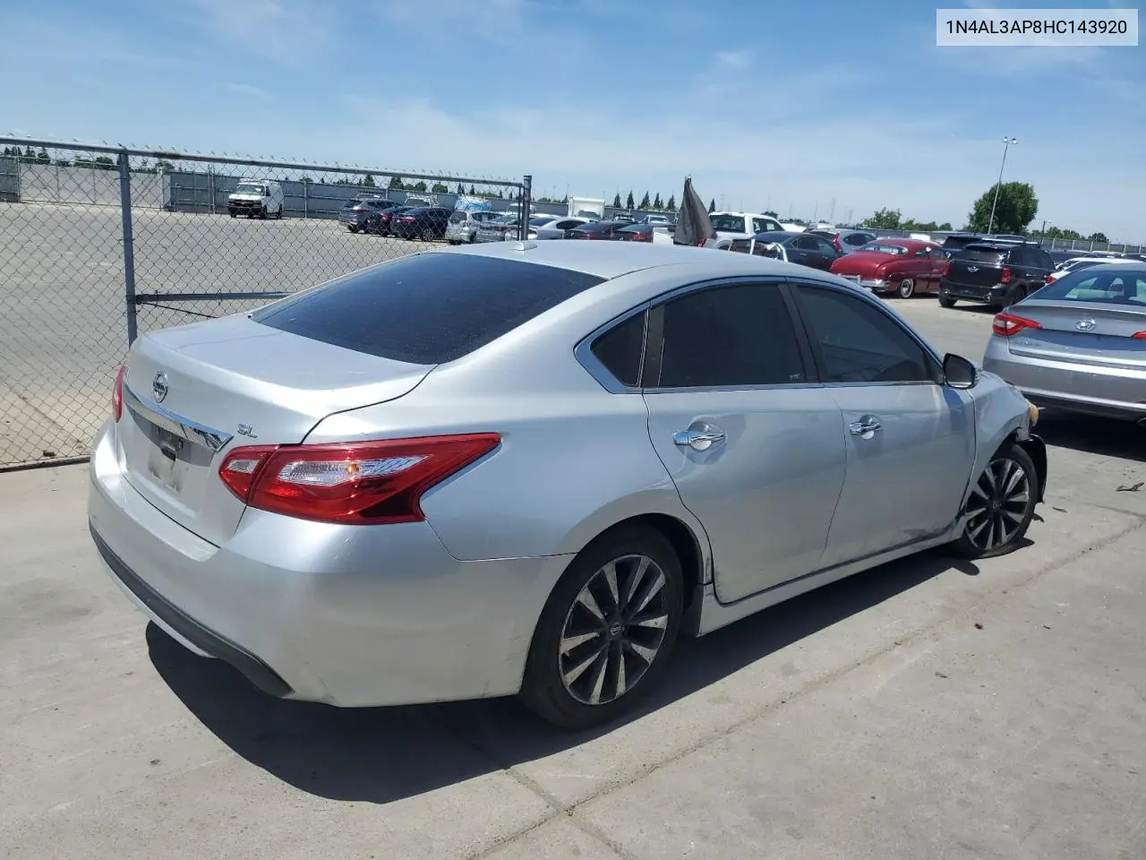 2017 Nissan Altima 2.5 VIN: 1N4AL3AP8HC143920 Lot: 57142265