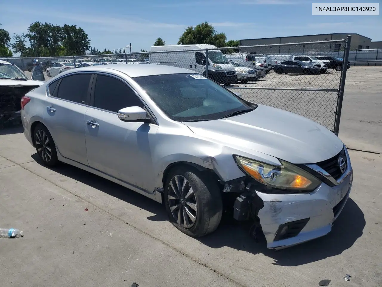 2017 Nissan Altima 2.5 VIN: 1N4AL3AP8HC143920 Lot: 57142265