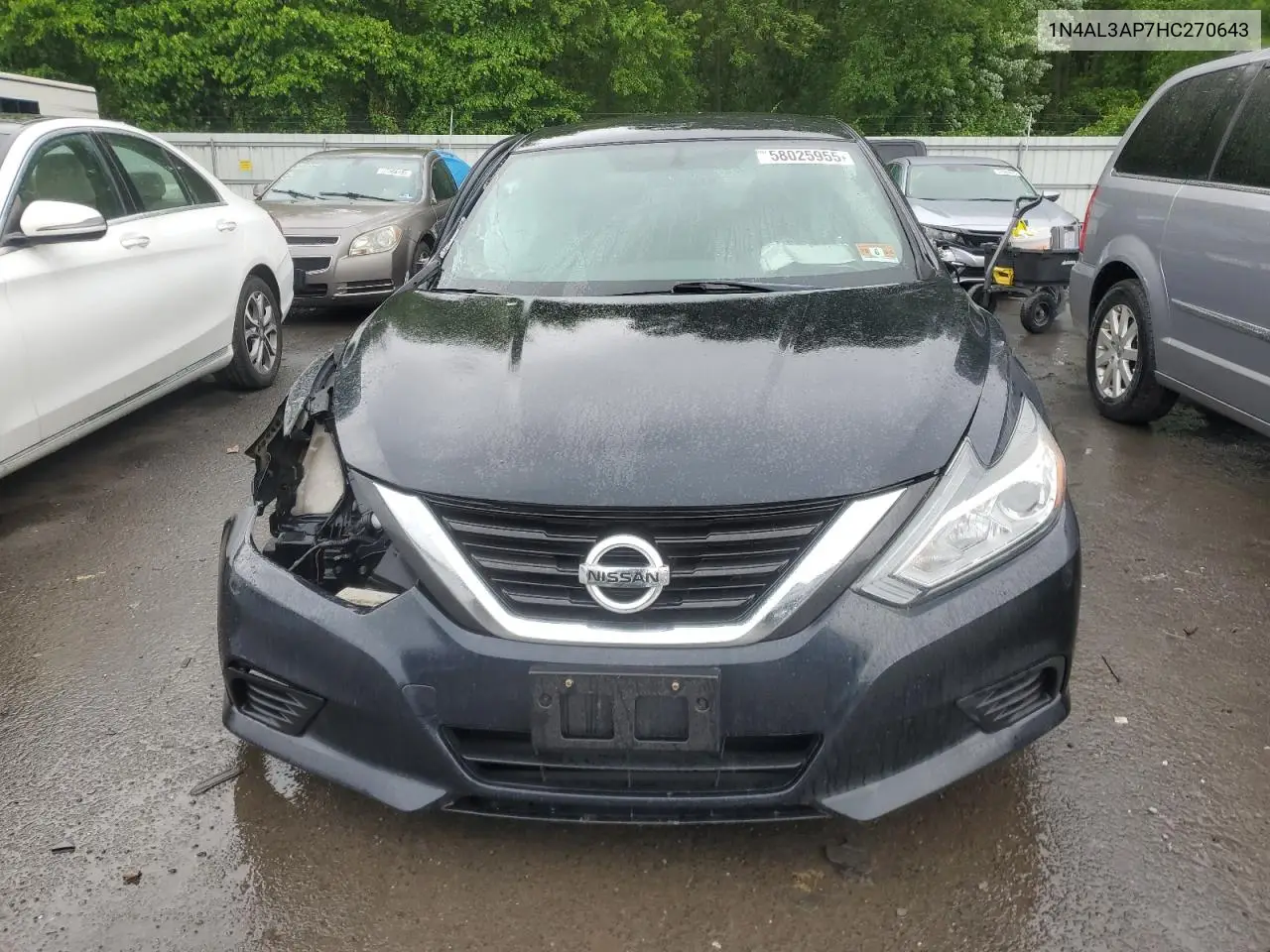 2017 Nissan Altima 2.5 VIN: 1N4AL3AP7HC270643 Lot: 58025955