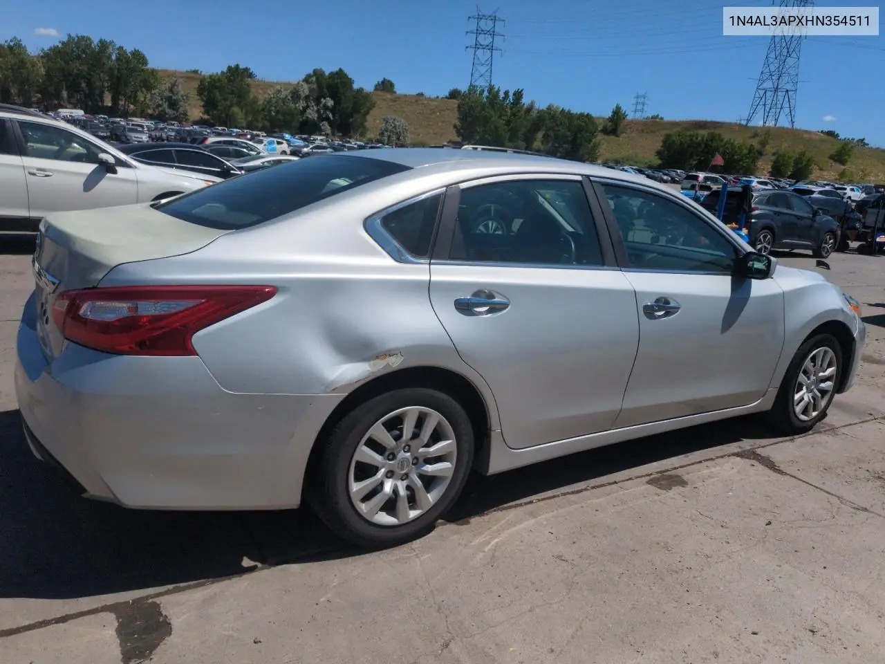 2017 Nissan Altima 2.5 VIN: 1N4AL3APXHN354511 Lot: 58043795