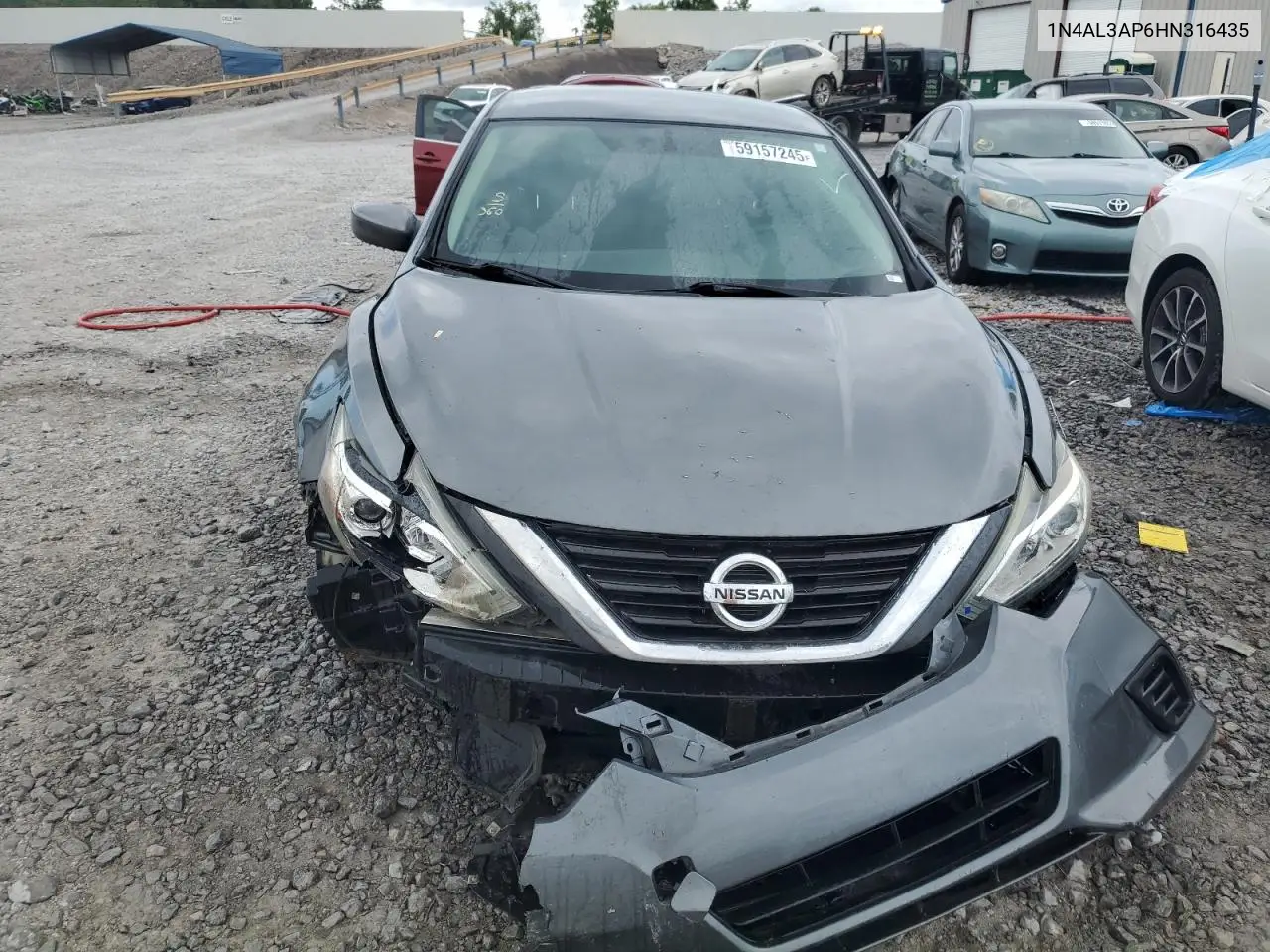 2017 Nissan Altima 2.5 VIN: 1N4AL3AP6HN316435 Lot: 59157245