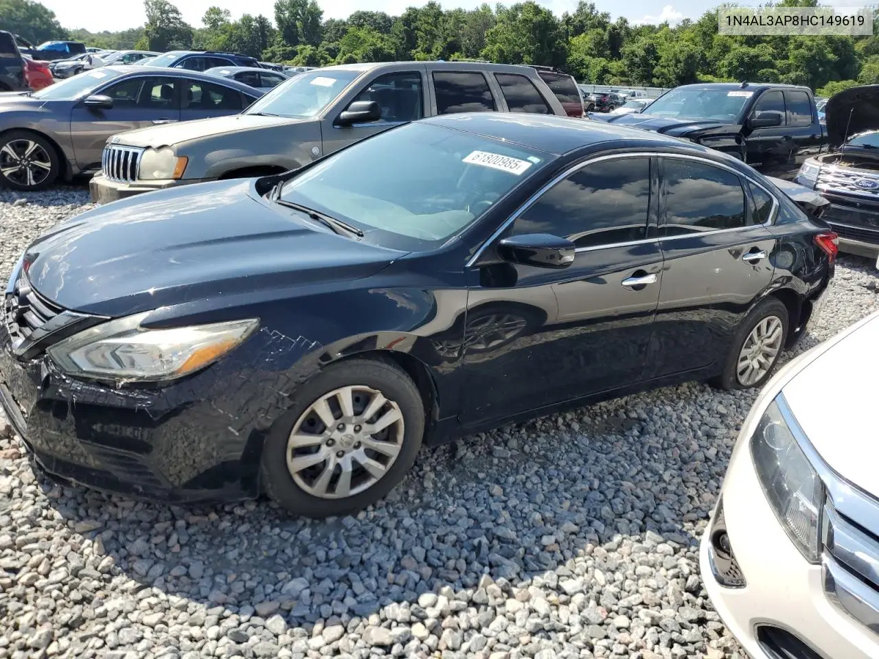 2017 Nissan Altima 2.5 VIN: 1N4AL3AP8HC149619 Lot: 61800985