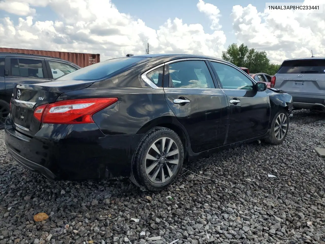 2017 Nissan Altima 2.5 VIN: 1N4AL3AP8HC233441 Lot: 62680115