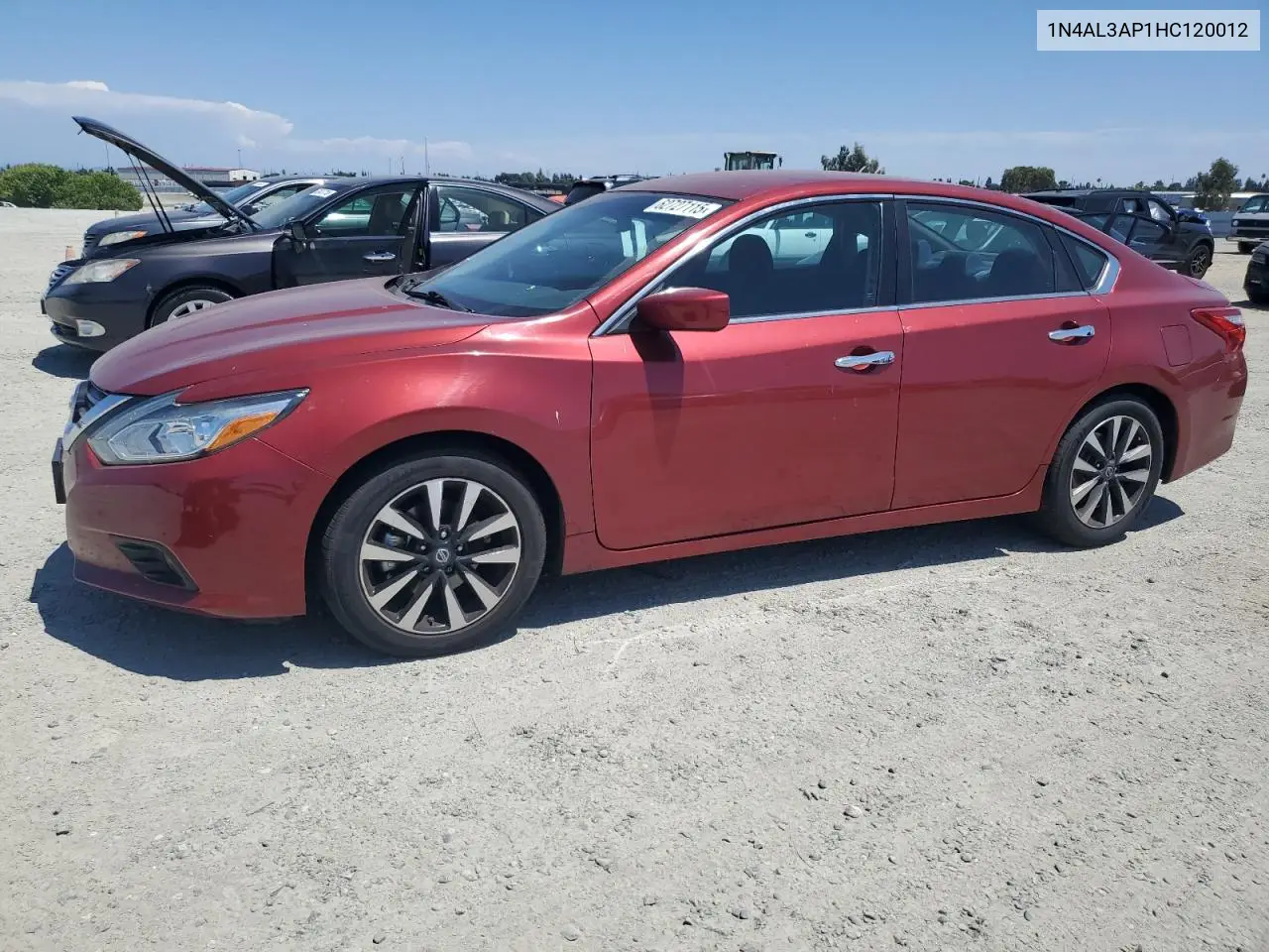2017 Nissan Altima 2.5 VIN: 1N4AL3AP1HC120012 Lot: 62727115