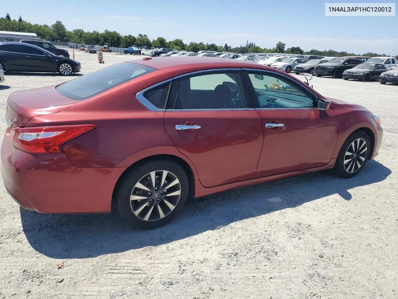 2017 Nissan Altima 2.5 VIN: 1N4AL3AP1HC120012 Lot: 62727115