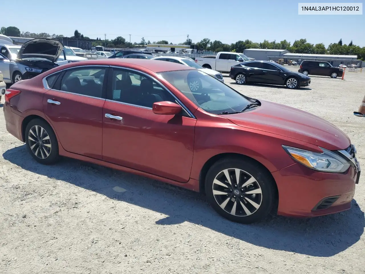 2017 Nissan Altima 2.5 VIN: 1N4AL3AP1HC120012 Lot: 62727115