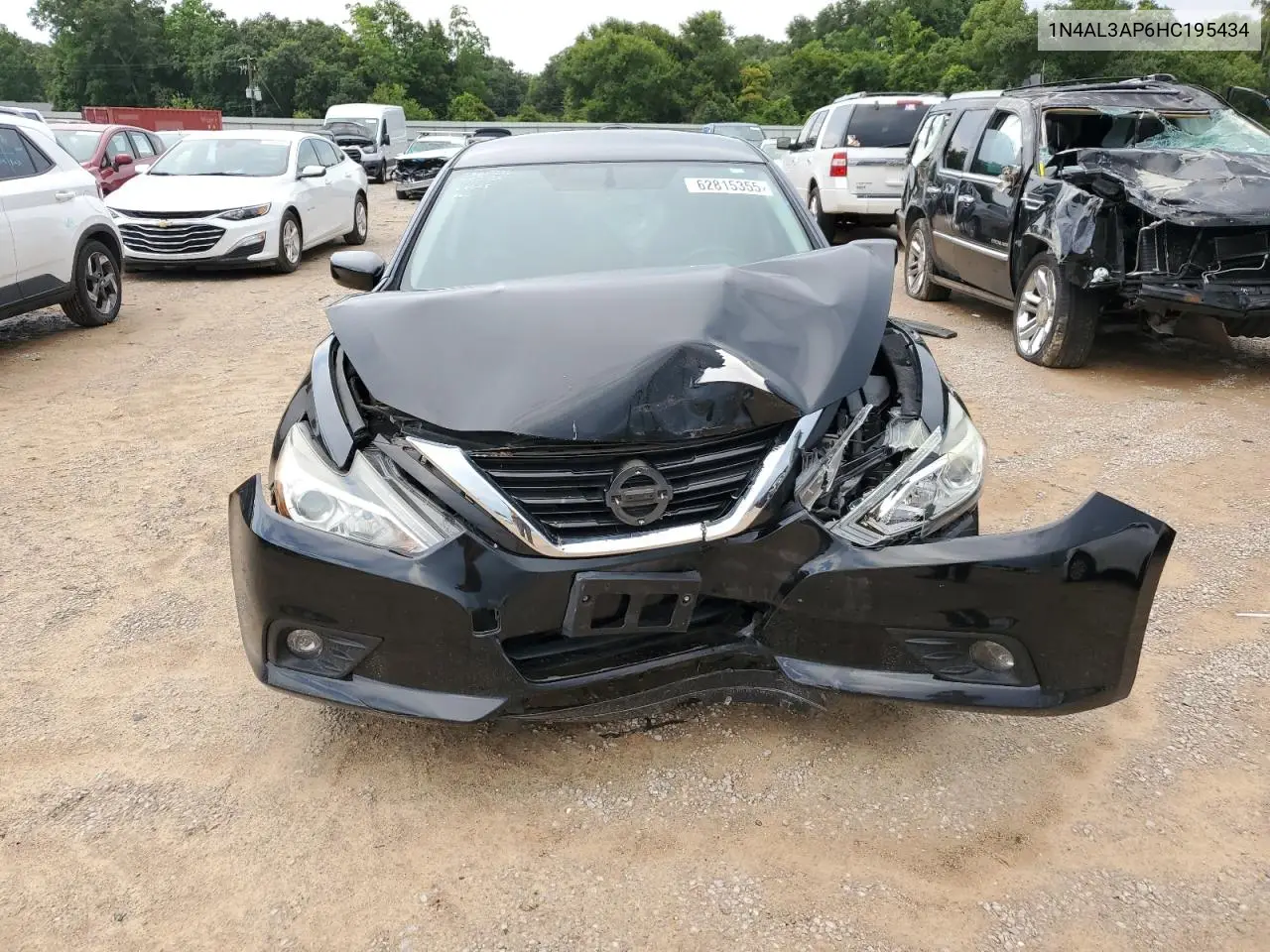 2017 Nissan Altima 2.5 VIN: 1N4AL3AP6HC195434 Lot: 62815355