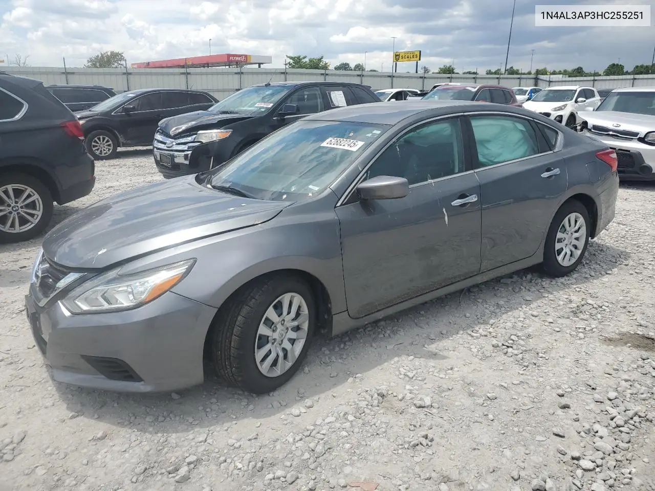 2017 Nissan Altima 2.5 VIN: 1N4AL3AP3HC255251 Lot: 62882245