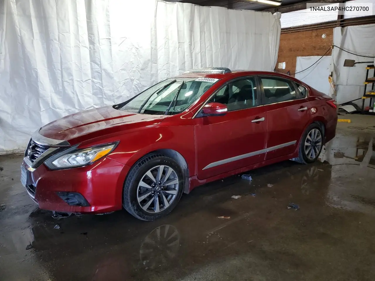 2017 Nissan Altima 2.5 VIN: 1N4AL3AP4HC270700 Lot: 63099555