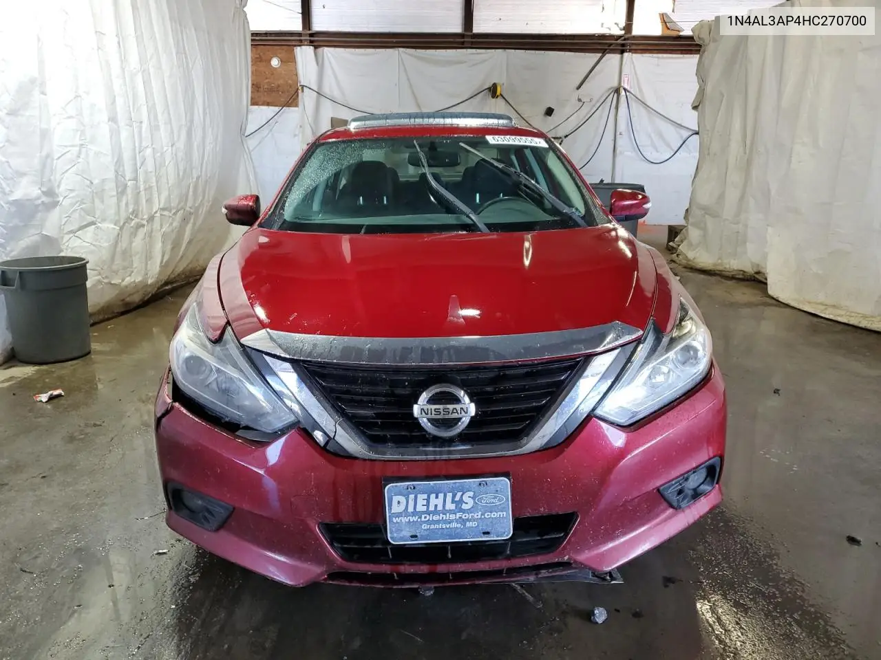 2017 Nissan Altima 2.5 VIN: 1N4AL3AP4HC270700 Lot: 63099555