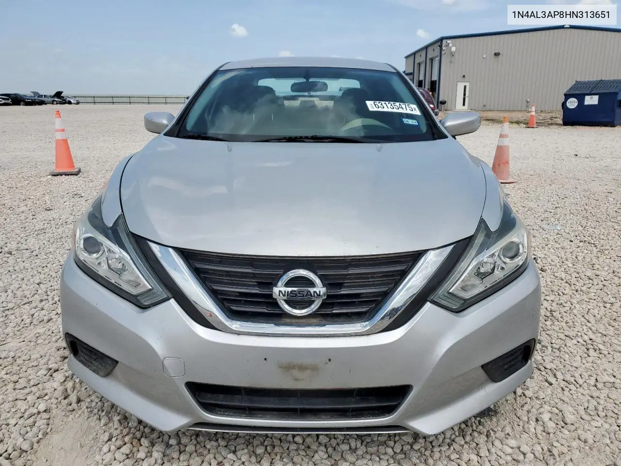 2017 Nissan Altima 2.5 VIN: 1N4AL3AP8HN313651 Lot: 63135475