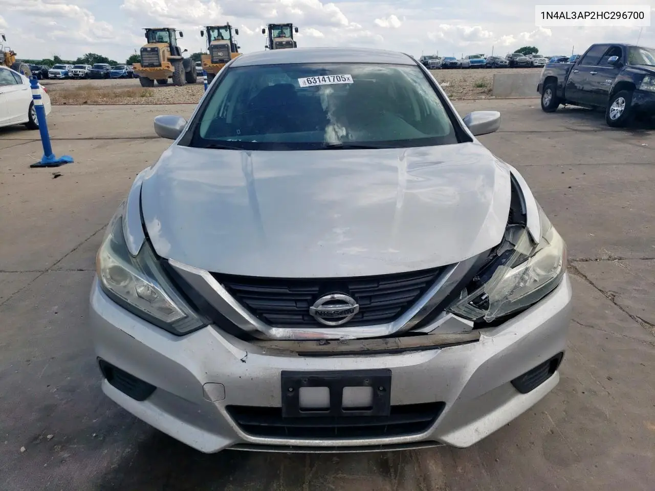 2017 Nissan Altima 2.5 VIN: 1N4AL3AP2HC296700 Lot: 63141705