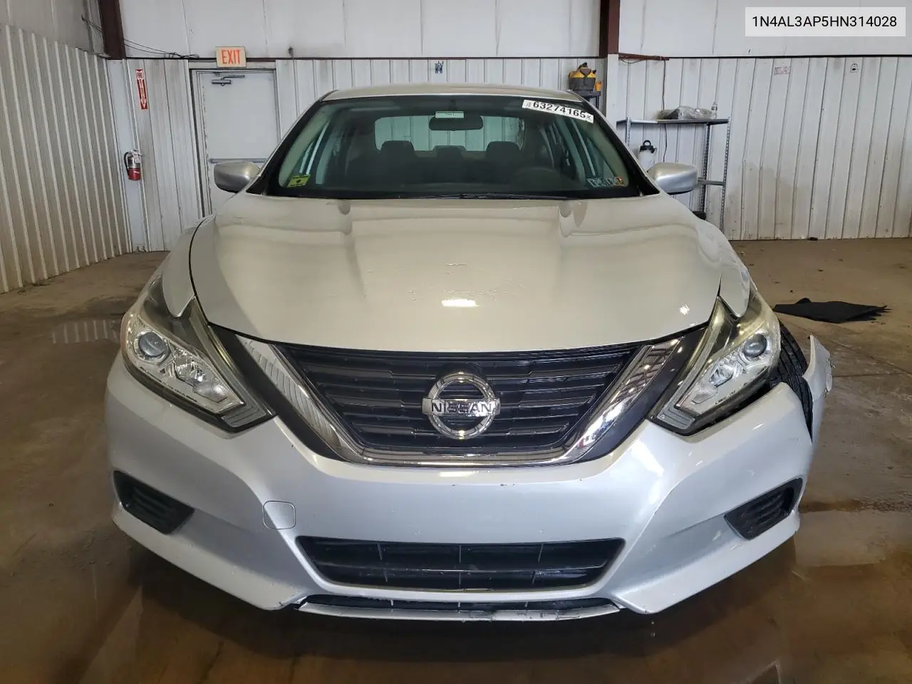 2017 Nissan Altima 2.5 VIN: 1N4AL3AP5HN314028 Lot: 63274165