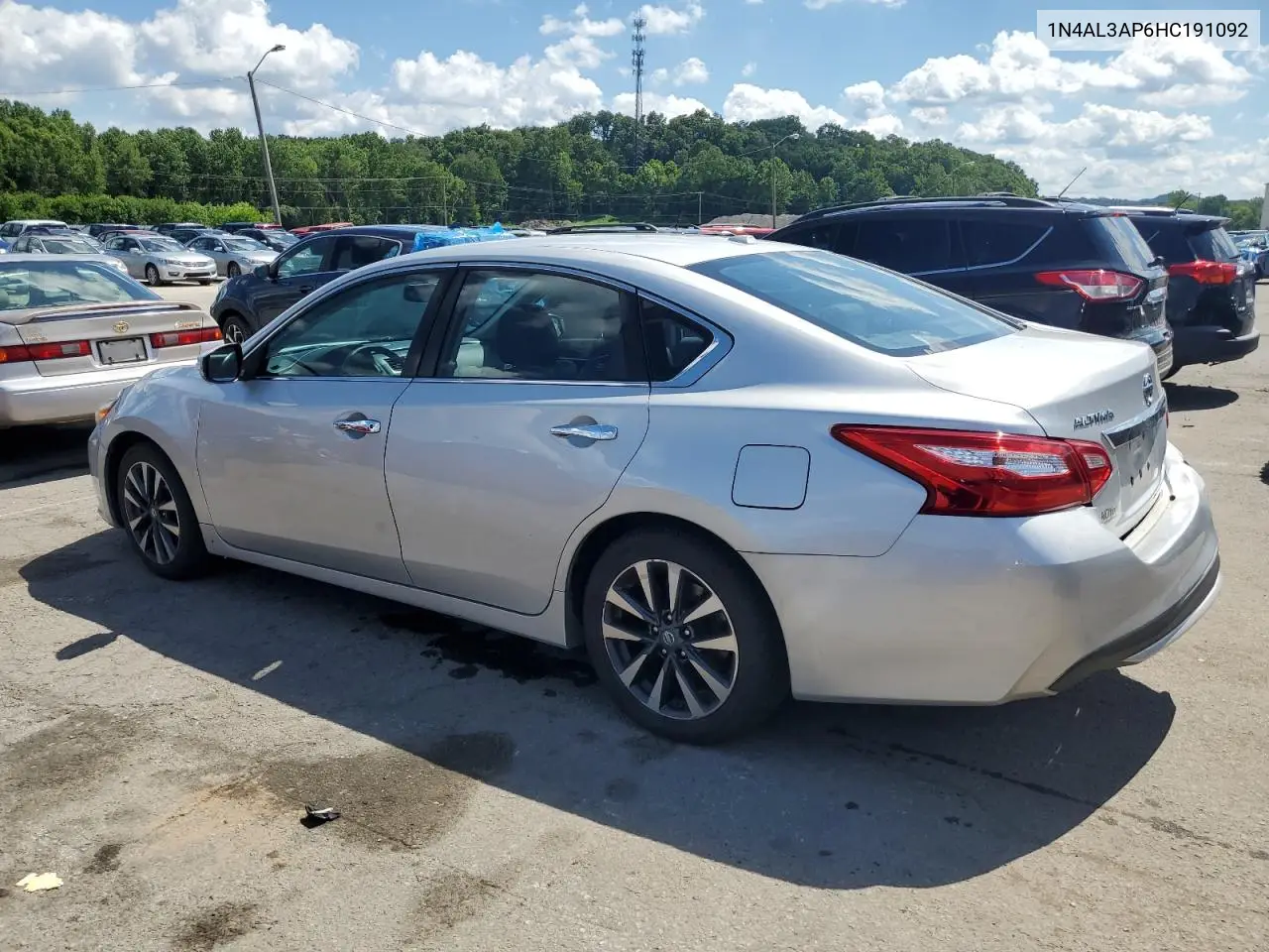 2017 Nissan Altima 2.5 VIN: 1N4AL3AP6HC191092 Lot: 63304455