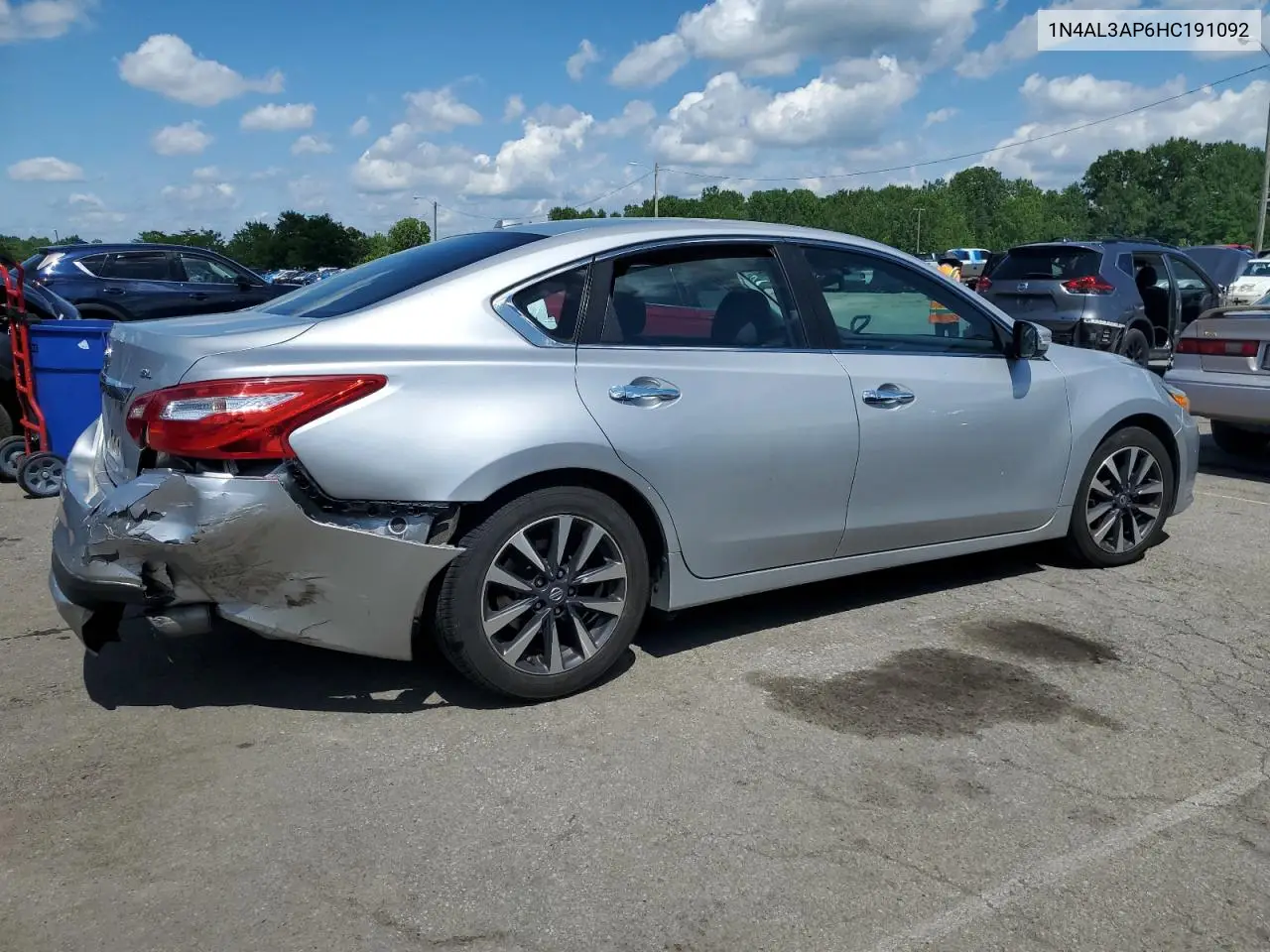 2017 Nissan Altima 2.5 VIN: 1N4AL3AP6HC191092 Lot: 63304455