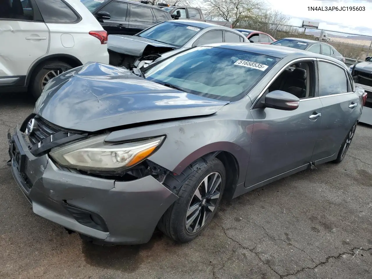 2018 Nissan Altima 2.5 VIN: 1N4AL3AP6JC195603 Lot: 51658535