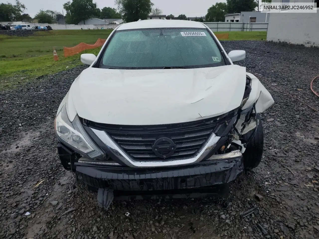 2018 Nissan Altima 2.5 VIN: 1N4AL3AP2JC246952 Lot: 55956605