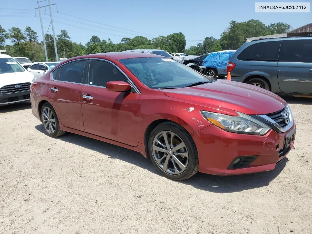 2018 Nissan Altima 2.5 VIN: 1N4AL3AP6JC262412 Lot: 56911325