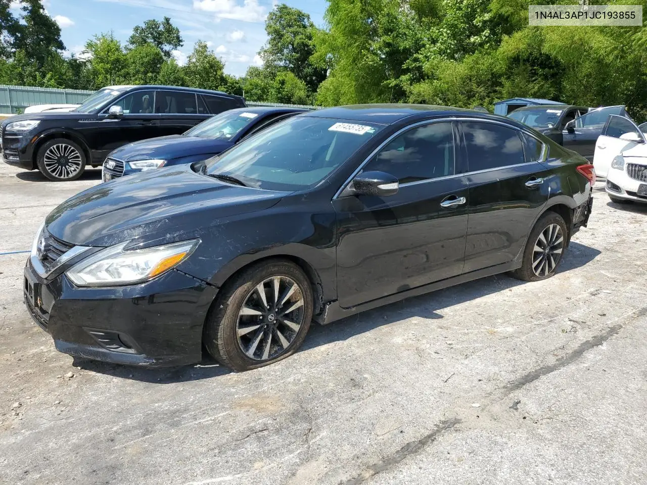 2018 Nissan Altima 2.5 VIN: 1N4AL3AP1JC193855 Lot: 61455735