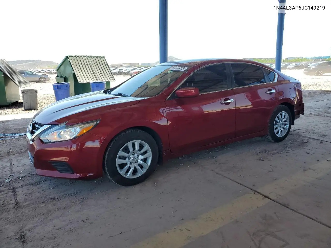 2018 Nissan Altima 2.5 VIN: 1N4AL3AP6JC149219 Lot: 61978425