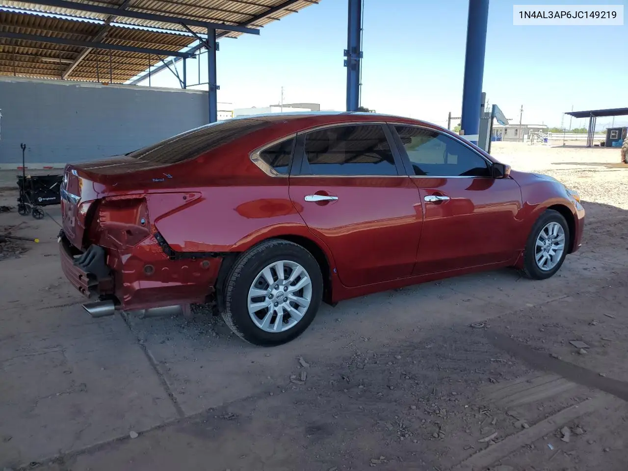 2018 Nissan Altima 2.5 VIN: 1N4AL3AP6JC149219 Lot: 61978425