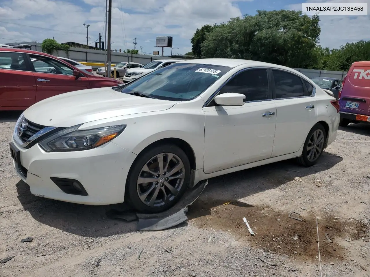 2018 Nissan Altima 2.5 VIN: 1N4AL3AP2JC138458 Lot: 62180165