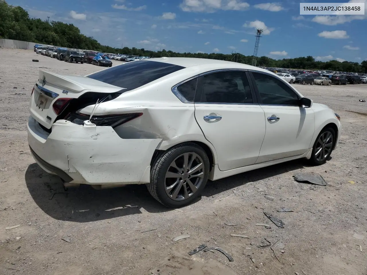2018 Nissan Altima 2.5 VIN: 1N4AL3AP2JC138458 Lot: 62180165