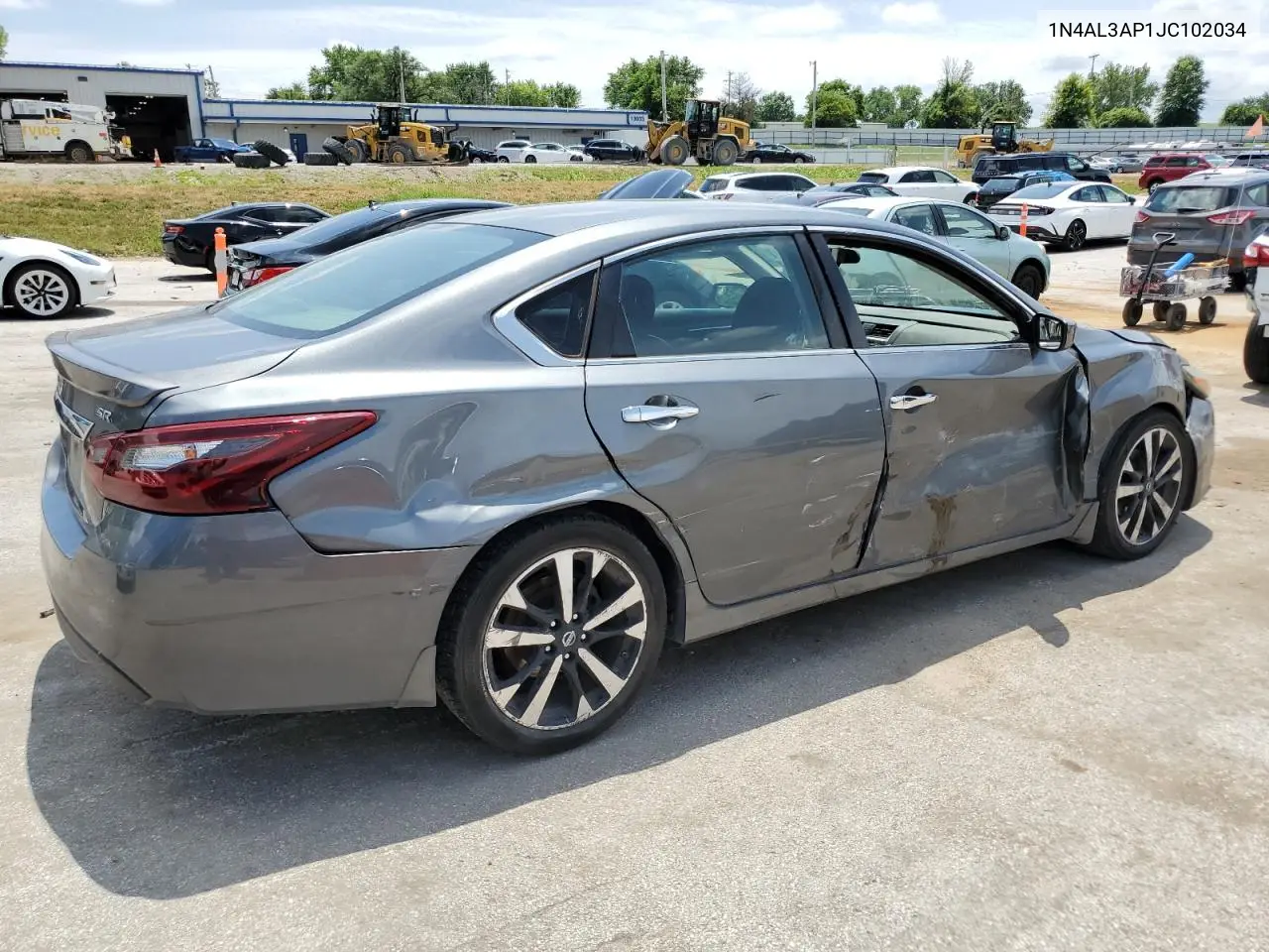 2018 Nissan Altima 2.5 VIN: 1N4AL3AP1JC102034 Lot: 62792055
