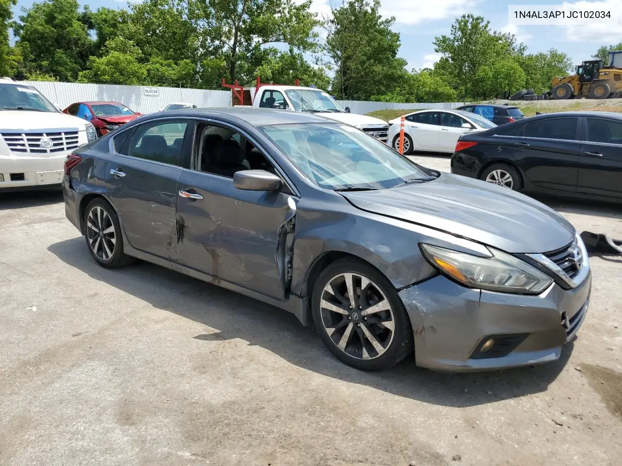 2018 Nissan Altima 2.5 VIN: 1N4AL3AP1JC102034 Lot: 62792055