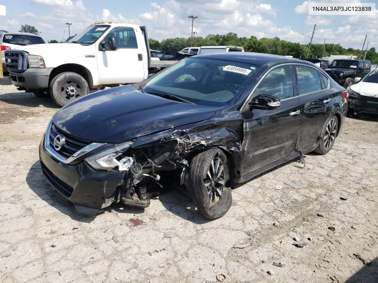 2018 Nissan Altima 2.5 VIN: 1N4AL3AP3JC123838 Lot: 63059995