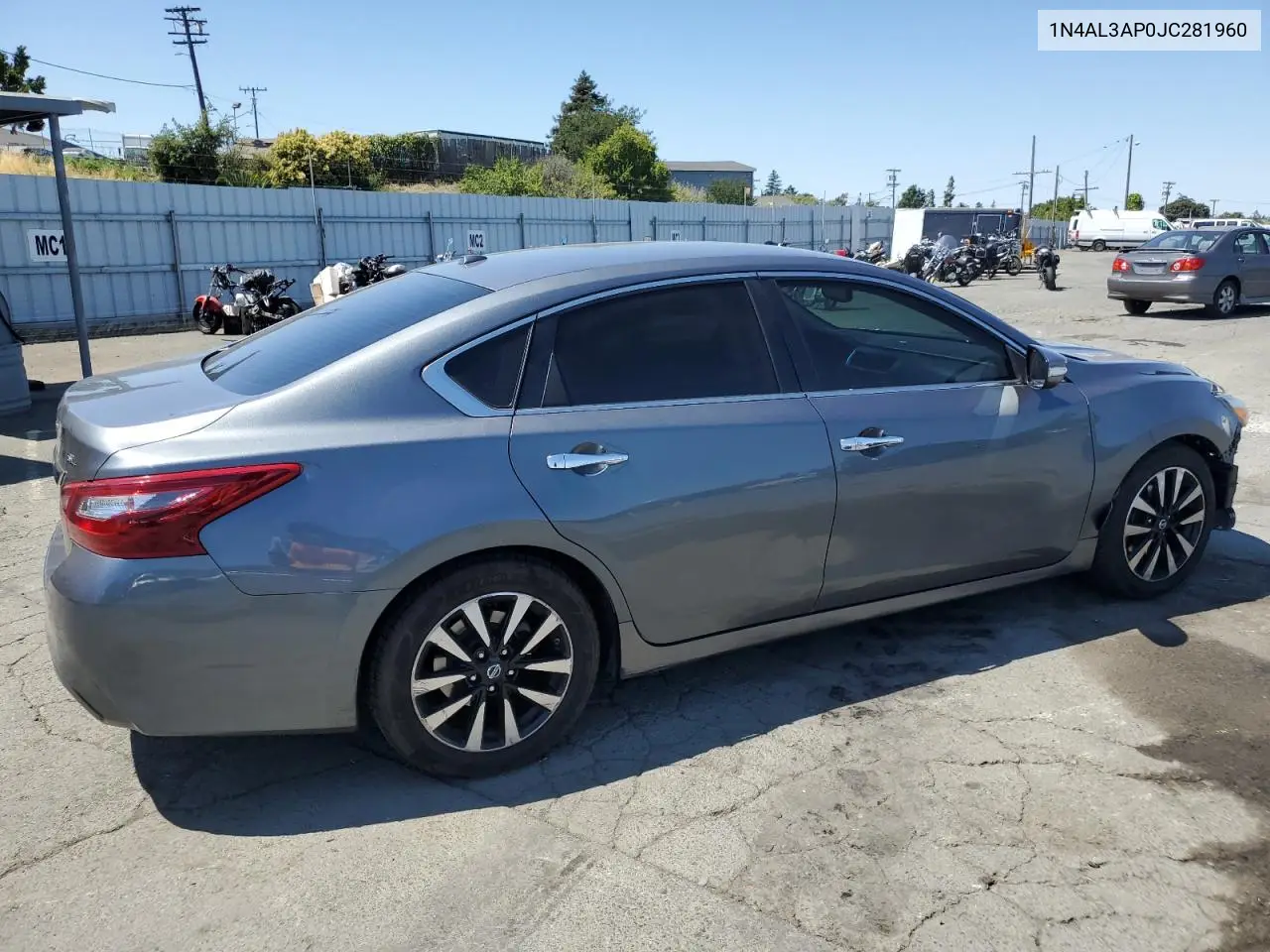 2018 Nissan Altima 2.5 VIN: 1N4AL3AP0JC281960 Lot: 63128985
