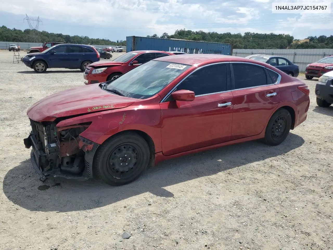 2018 Nissan Altima 2.5 VIN: 1N4AL3AP7JC154767 Lot: 63318845