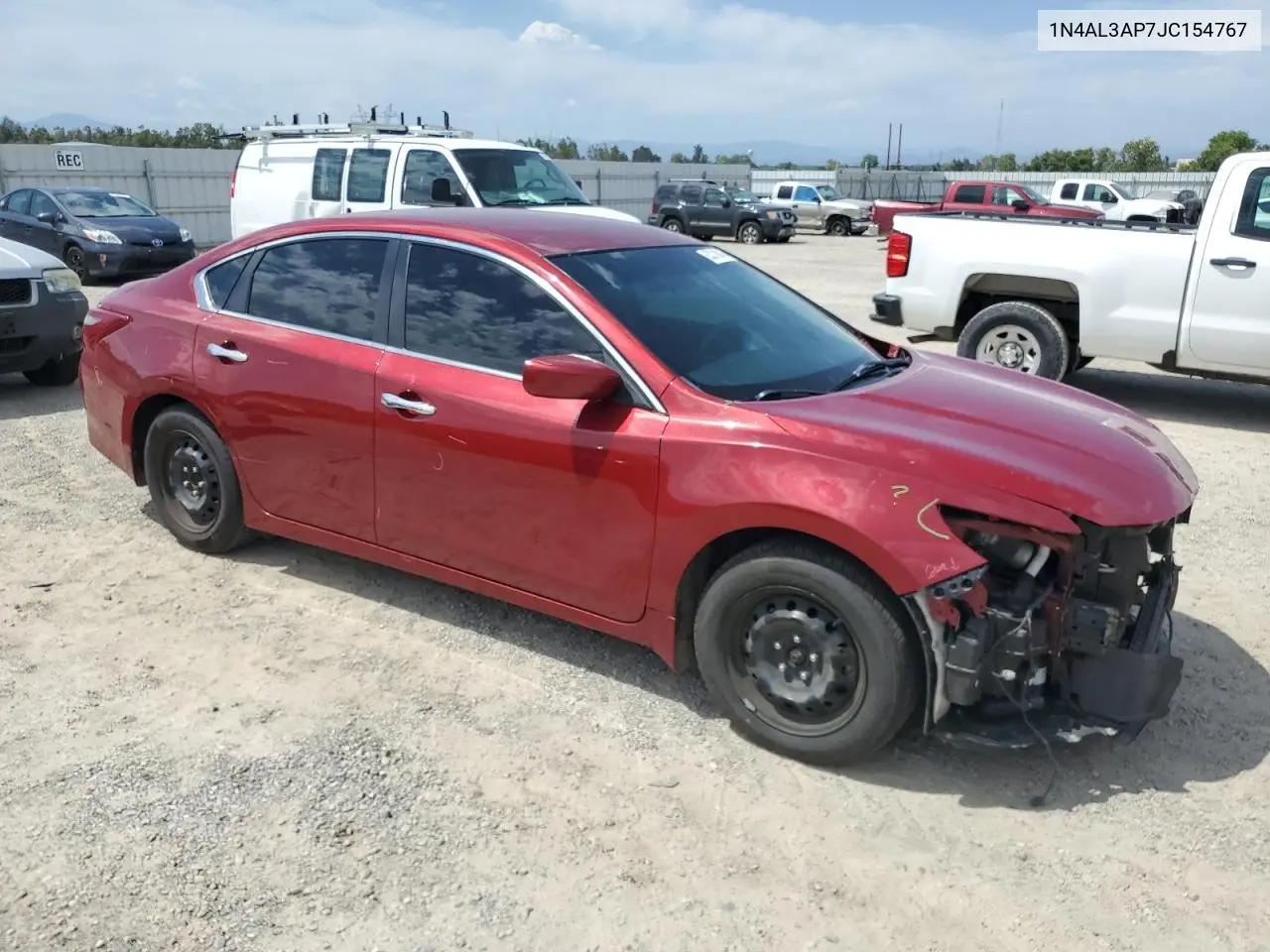 2018 Nissan Altima 2.5 VIN: 1N4AL3AP7JC154767 Lot: 63318845