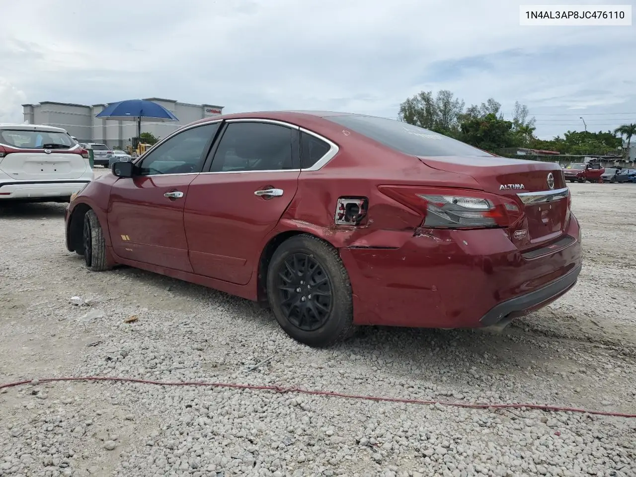 2018 Nissan Altima 2.5 VIN: 1N4AL3AP8JC476110 Lot: 63612795