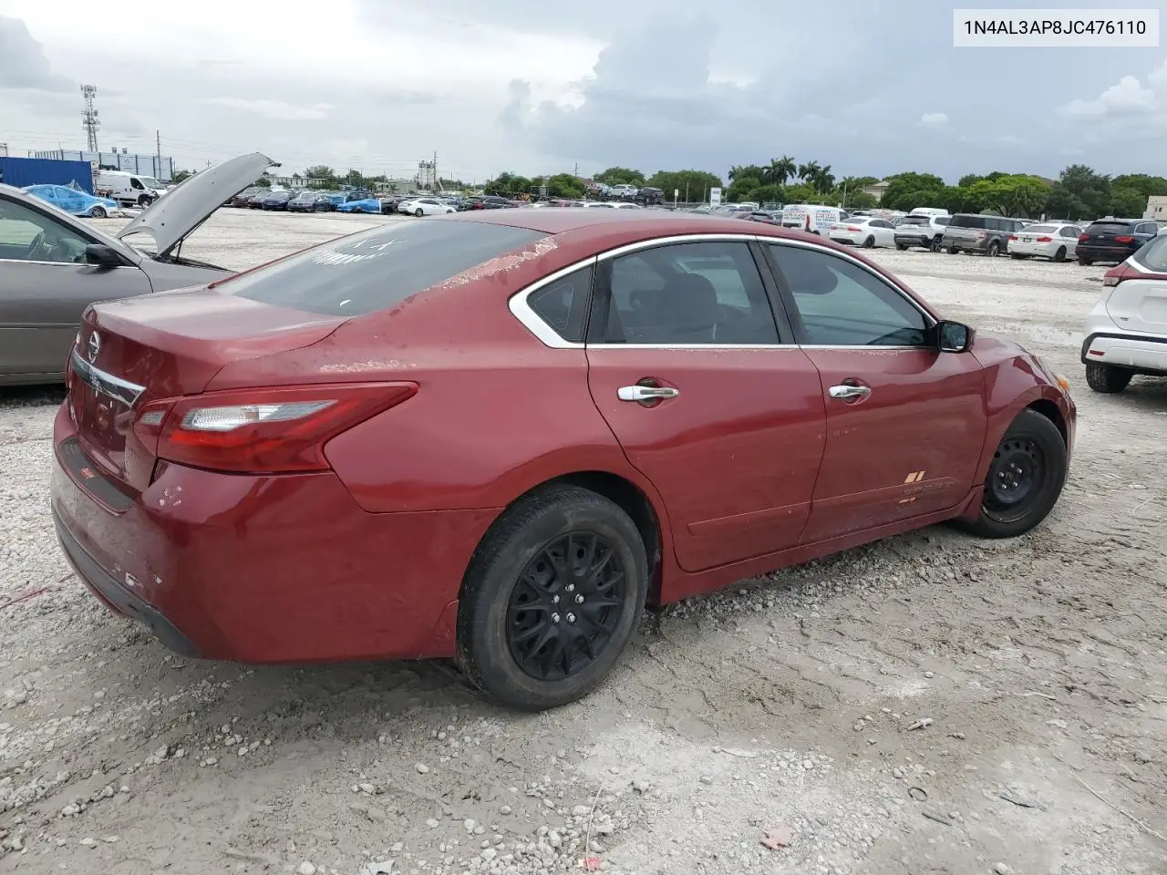 2018 Nissan Altima 2.5 VIN: 1N4AL3AP8JC476110 Lot: 63612795