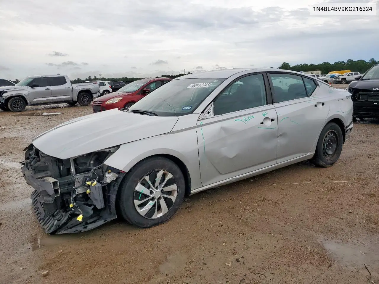 2019 Nissan Altima S VIN: 1N4BL4BV9KC216324 Lot: 60410945
