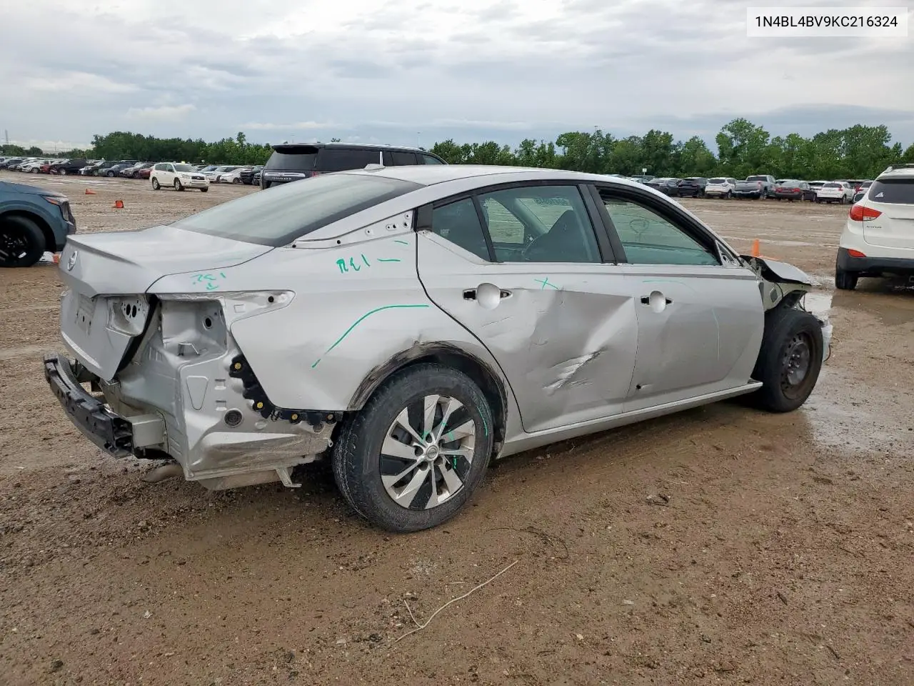2019 Nissan Altima S VIN: 1N4BL4BV9KC216324 Lot: 60410945