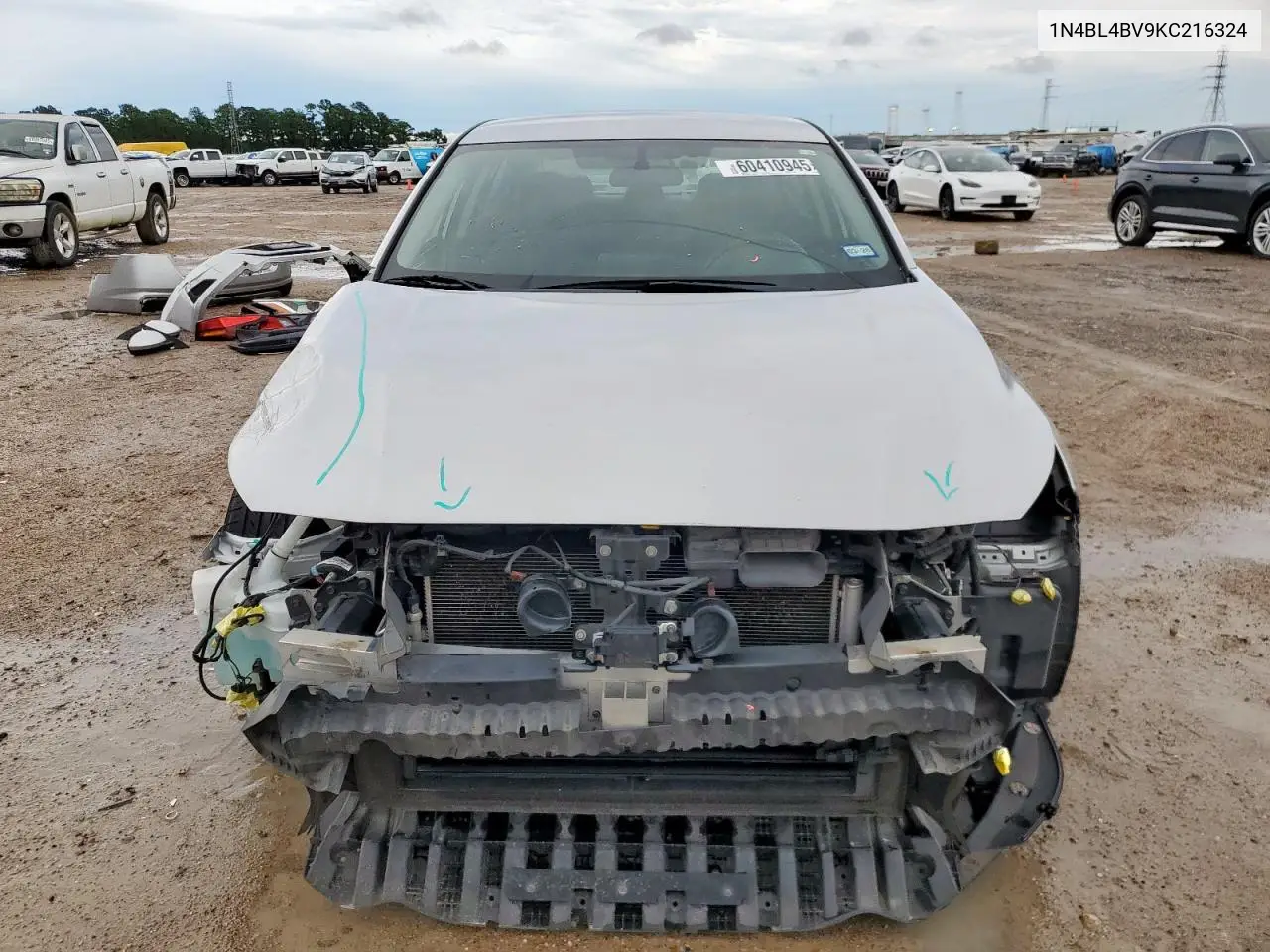 2019 Nissan Altima S VIN: 1N4BL4BV9KC216324 Lot: 60410945